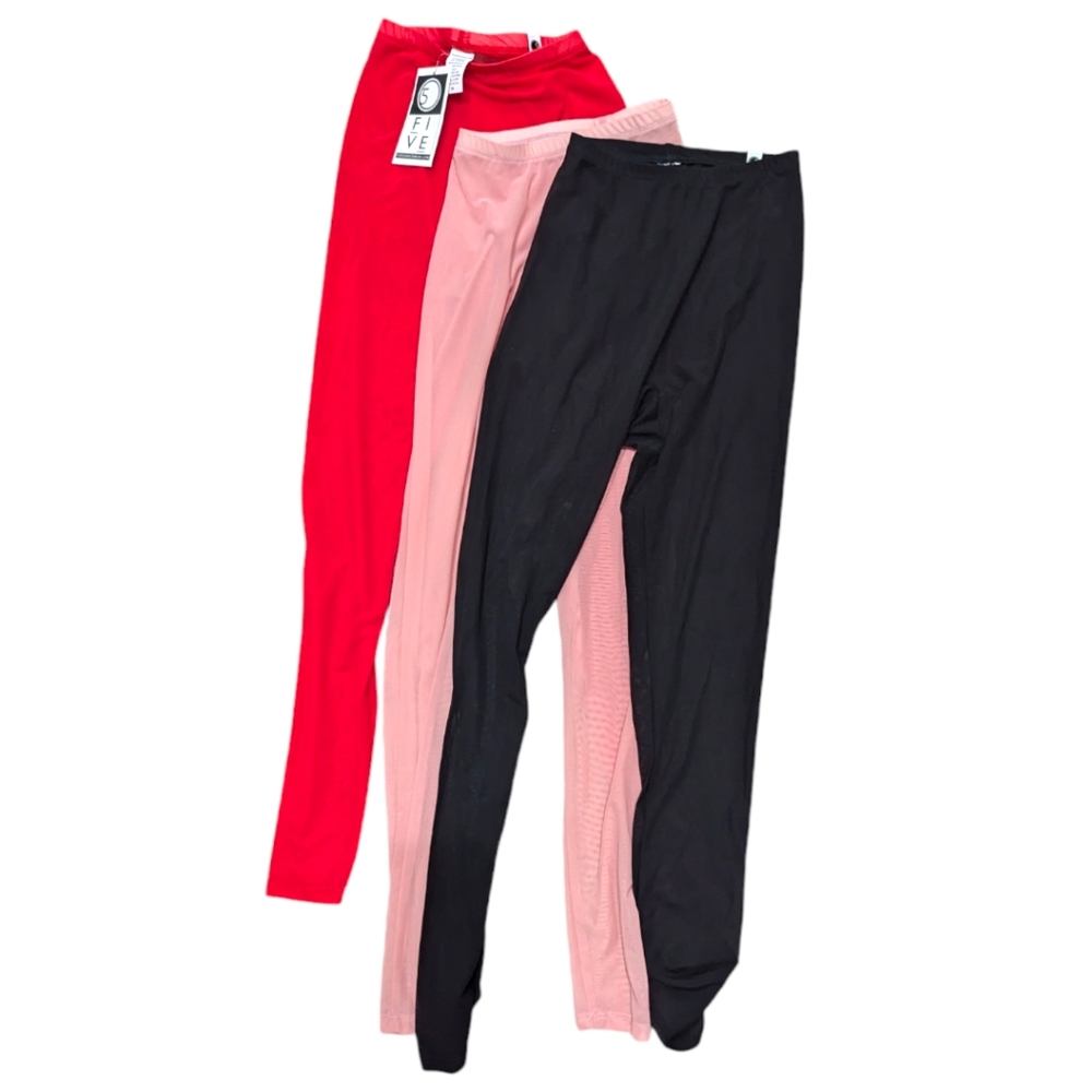 NWT & NWOT Five Dancewear Sheer Net Pants PA XS 0, 2